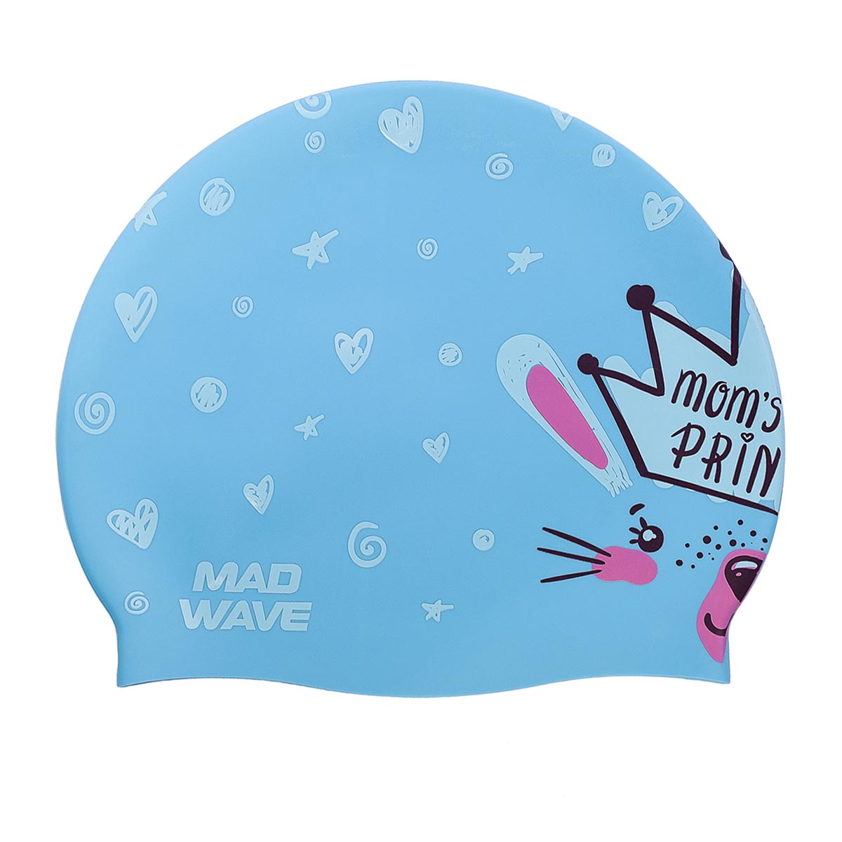 Mad Wave Little Bunny Silicone Cap - Azure