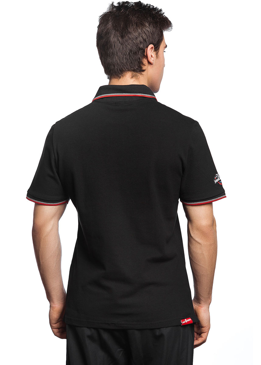 Mad Wave Men's Solid Polo - Black