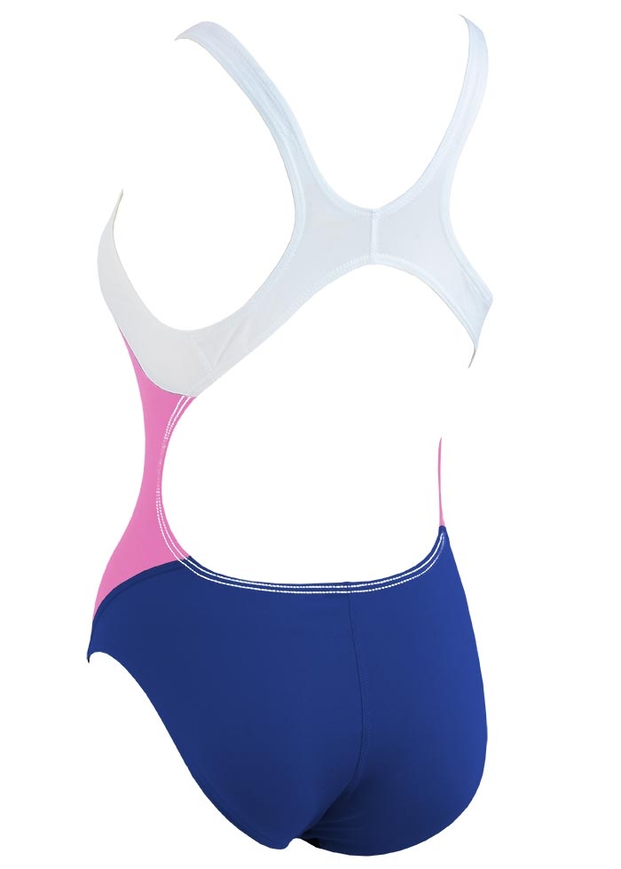 Mad Wave Womens Solution Swimsuit - Blue / Pink