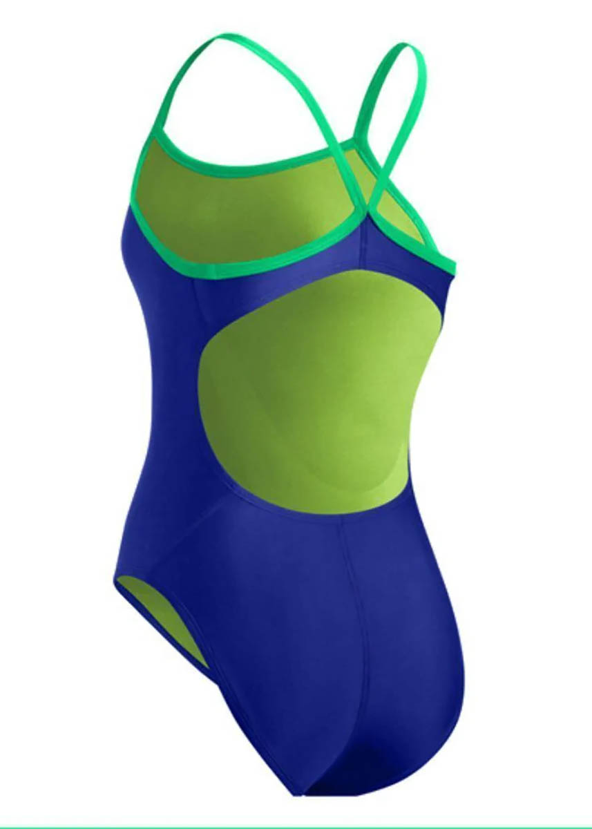 Nike Big Swoosh Lingerie Tank Swimsuit - Royal Blue 