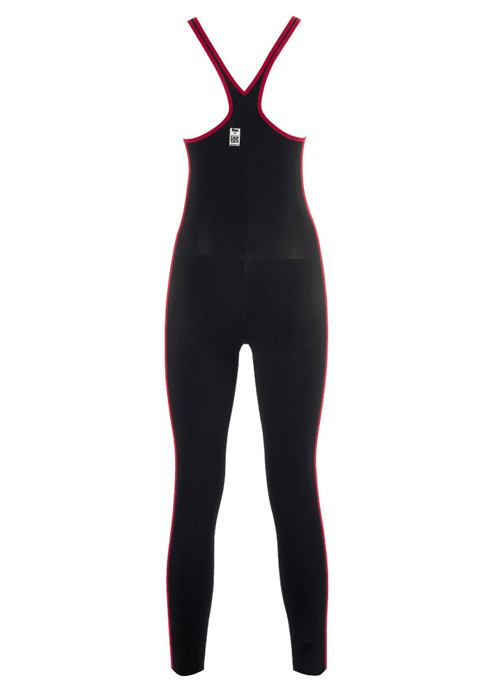 Arena R-Evo+ Women's Open Water Suit Black/Fluo Yellow