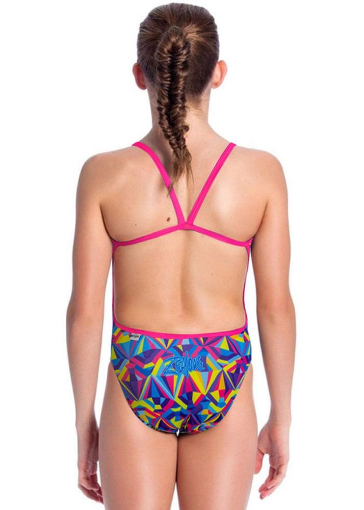Zealous Girls Sherbet Sparkle Swimsuit 