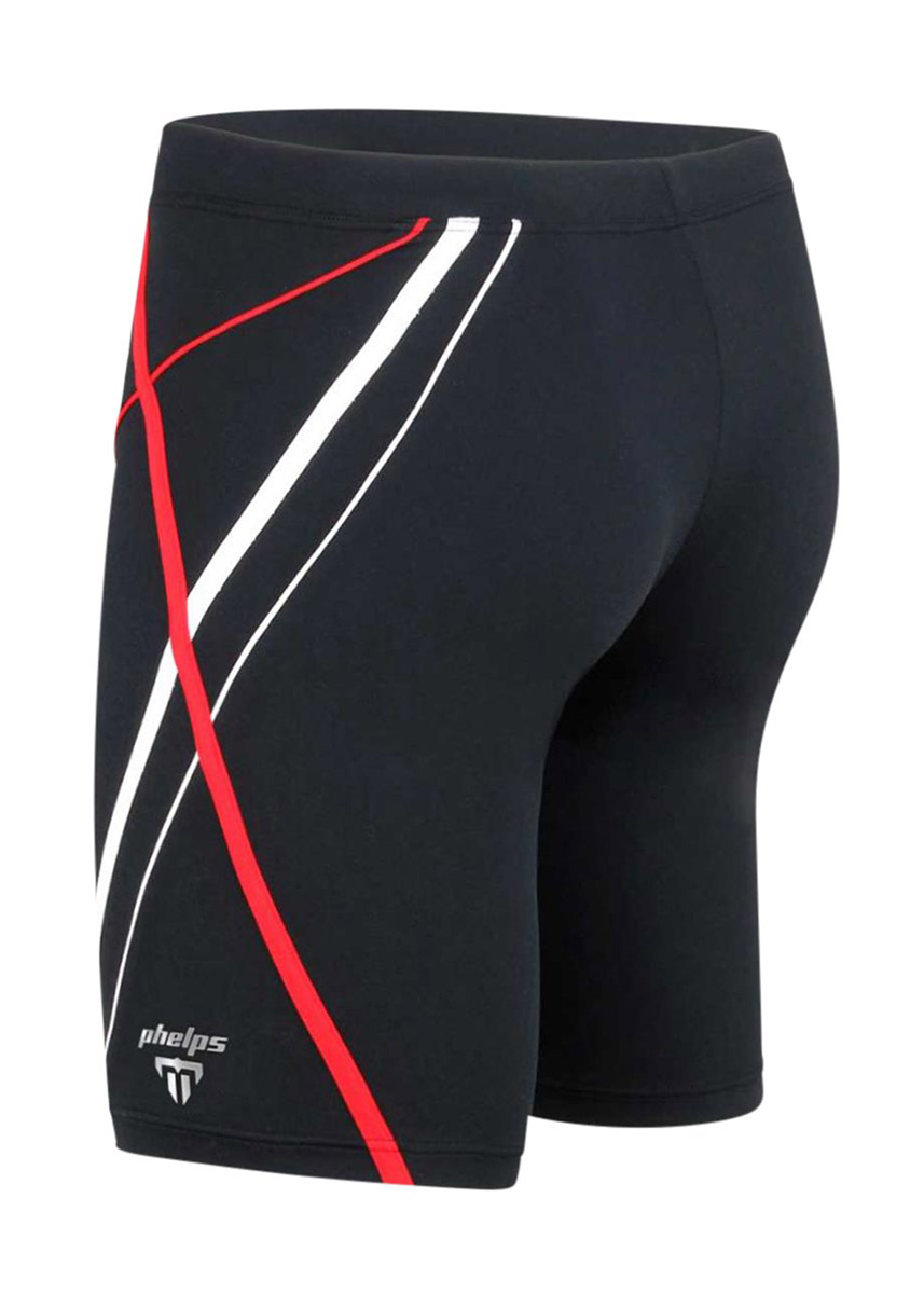 Phelps Boy's Fast MP Jammer - Black/Red