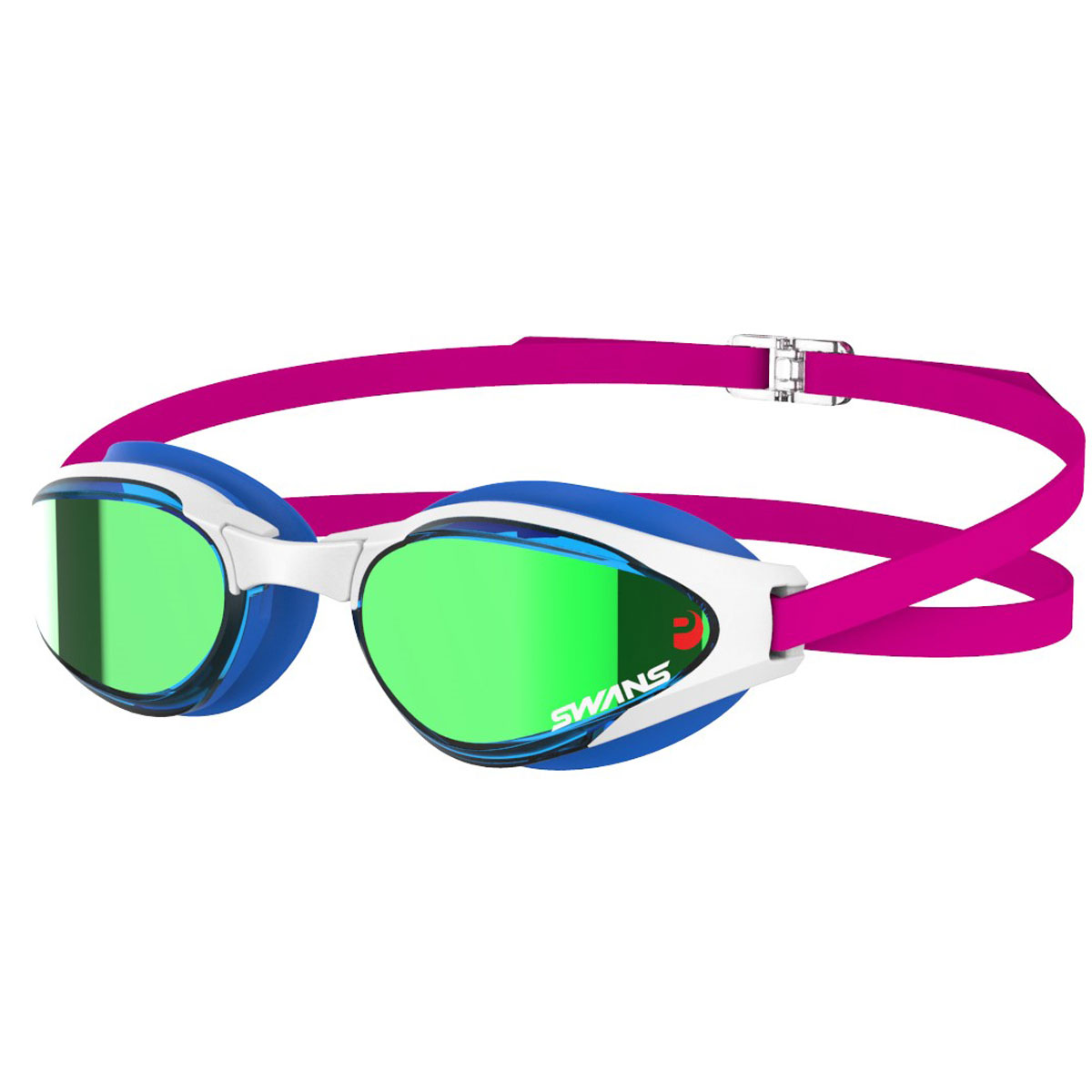 Swans SR81 Ascender MIT Mirrored Goggles - Sky Blue / Green