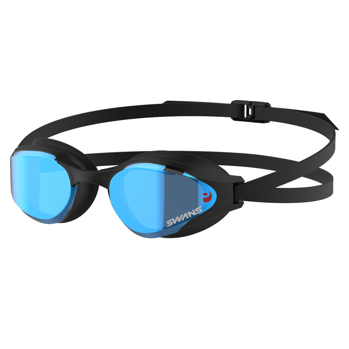 Swans SR81 Ascender  Mirrored Goggles - Black / Blue