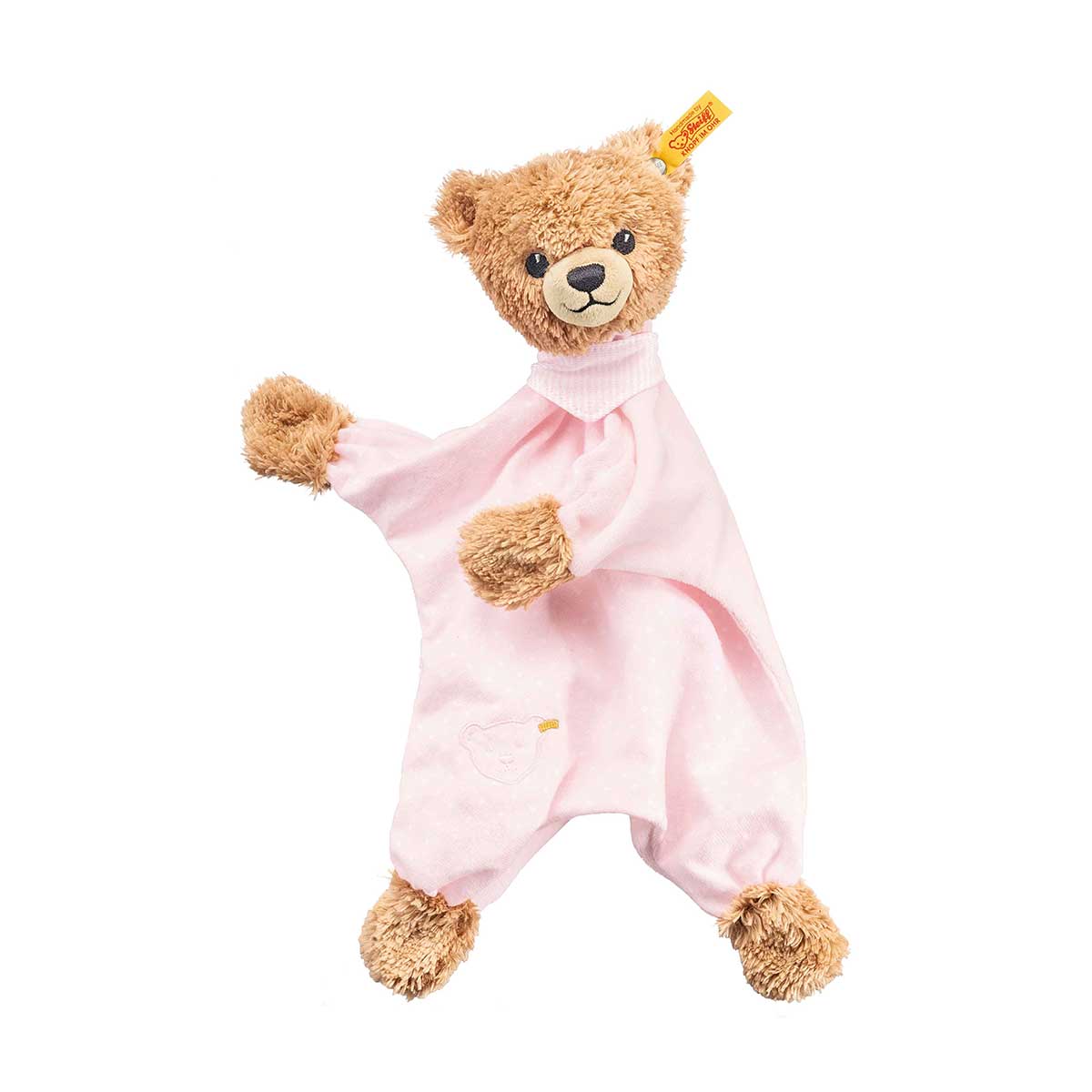 Steiff Sleep Well Pink Teddy Bear Comforter