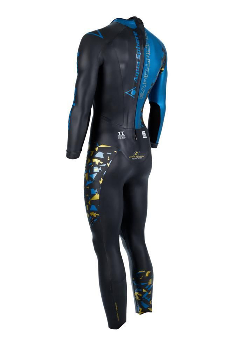 Aquasphere Mens Phantom V3 Elite Triathlon Wetsuit