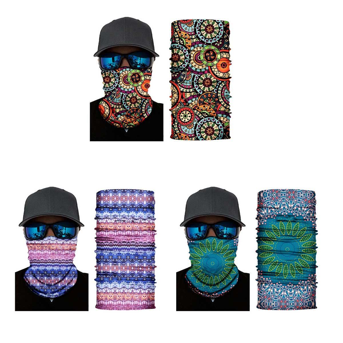Aquarias Colourful Neck Warmer - Pack of 3