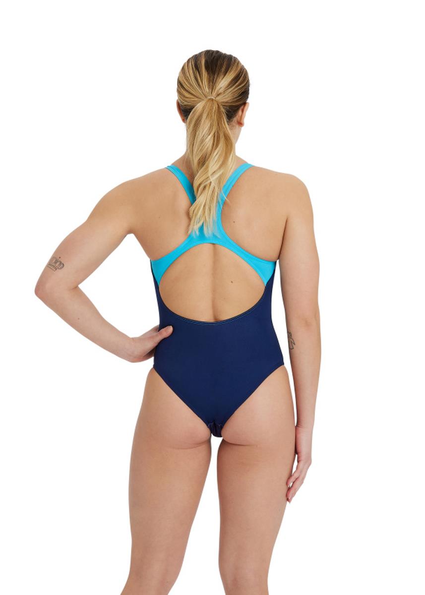 Arena Placement Swim Pro Back Swimsuit - Navy/Martinica
