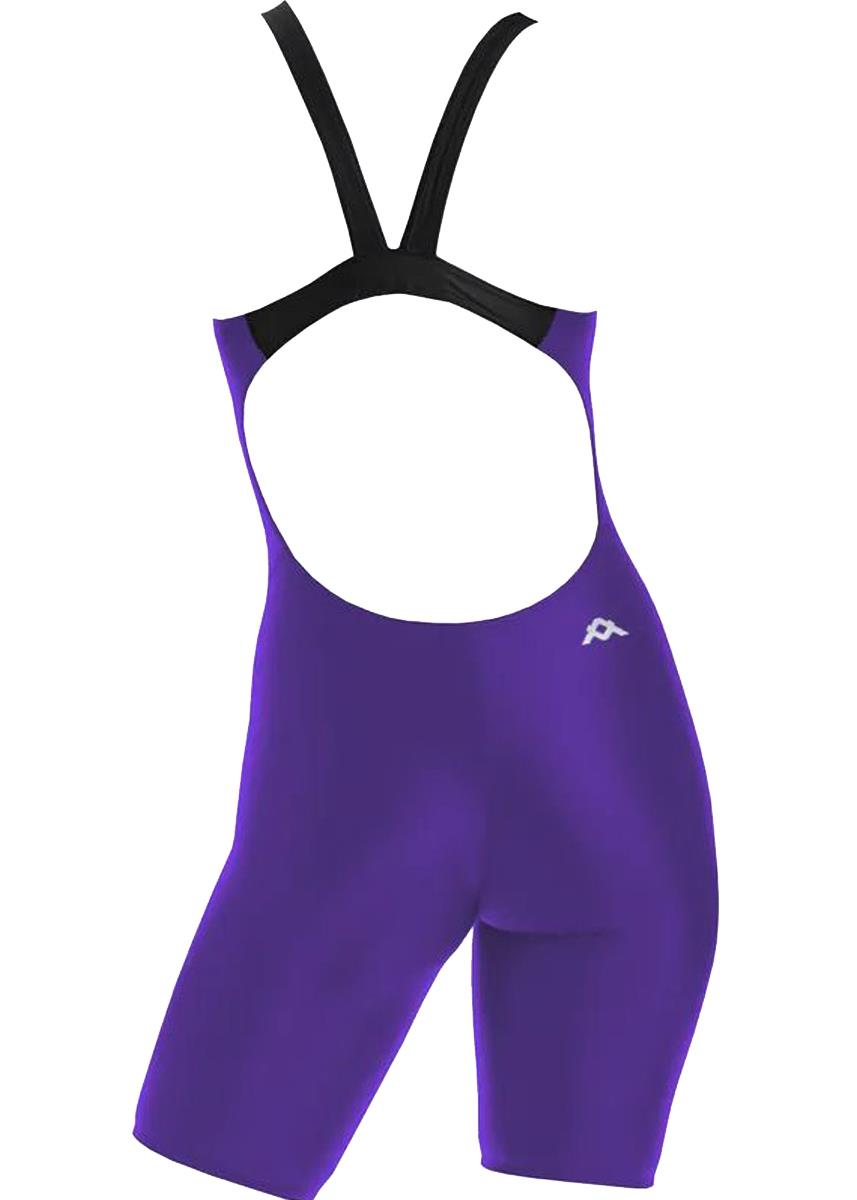 Amanzi Girl's Jewel Kneelength Swimsuit - Purple