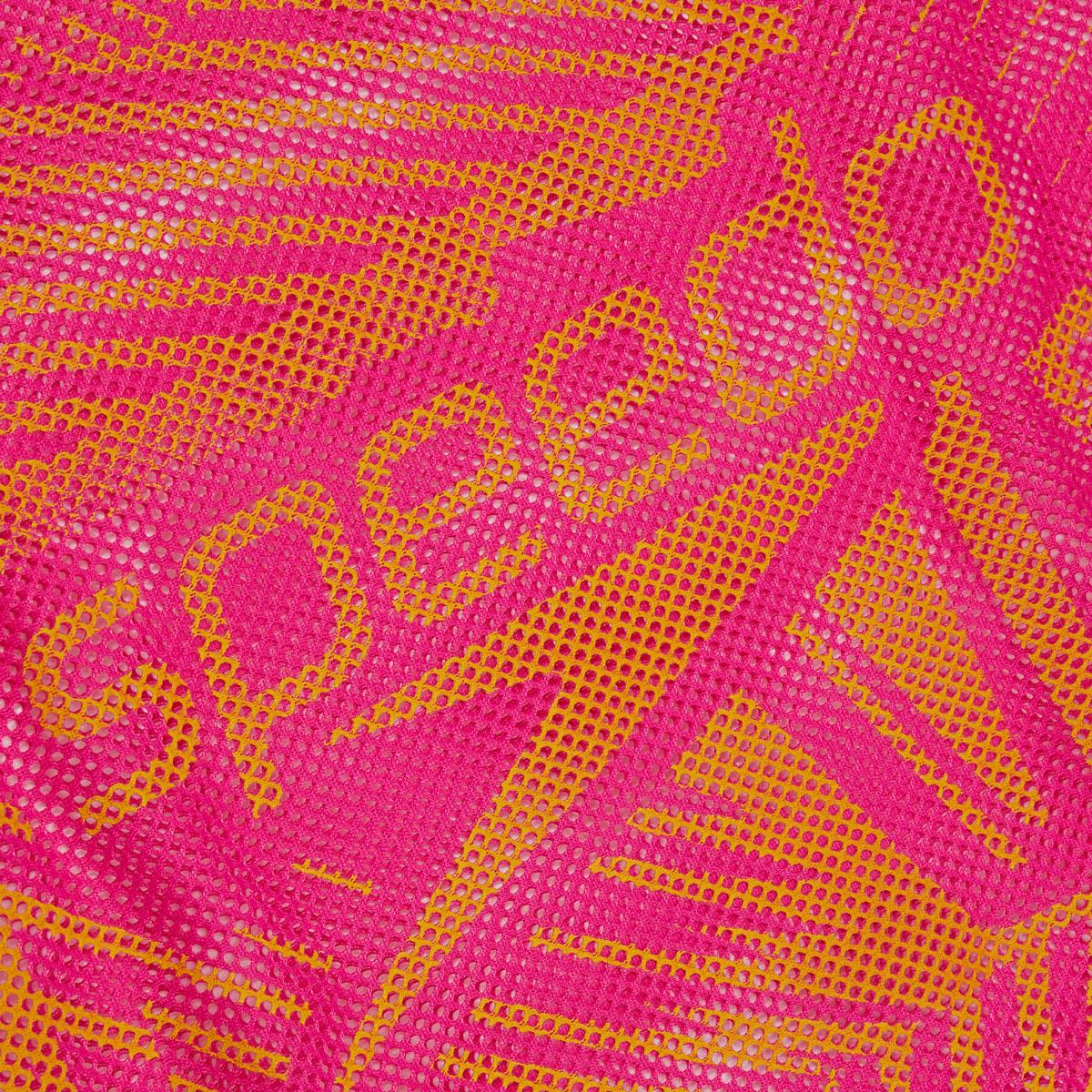 Speedo Printed Mesh Bag XU - Radiant Yellow/ Electric Pink