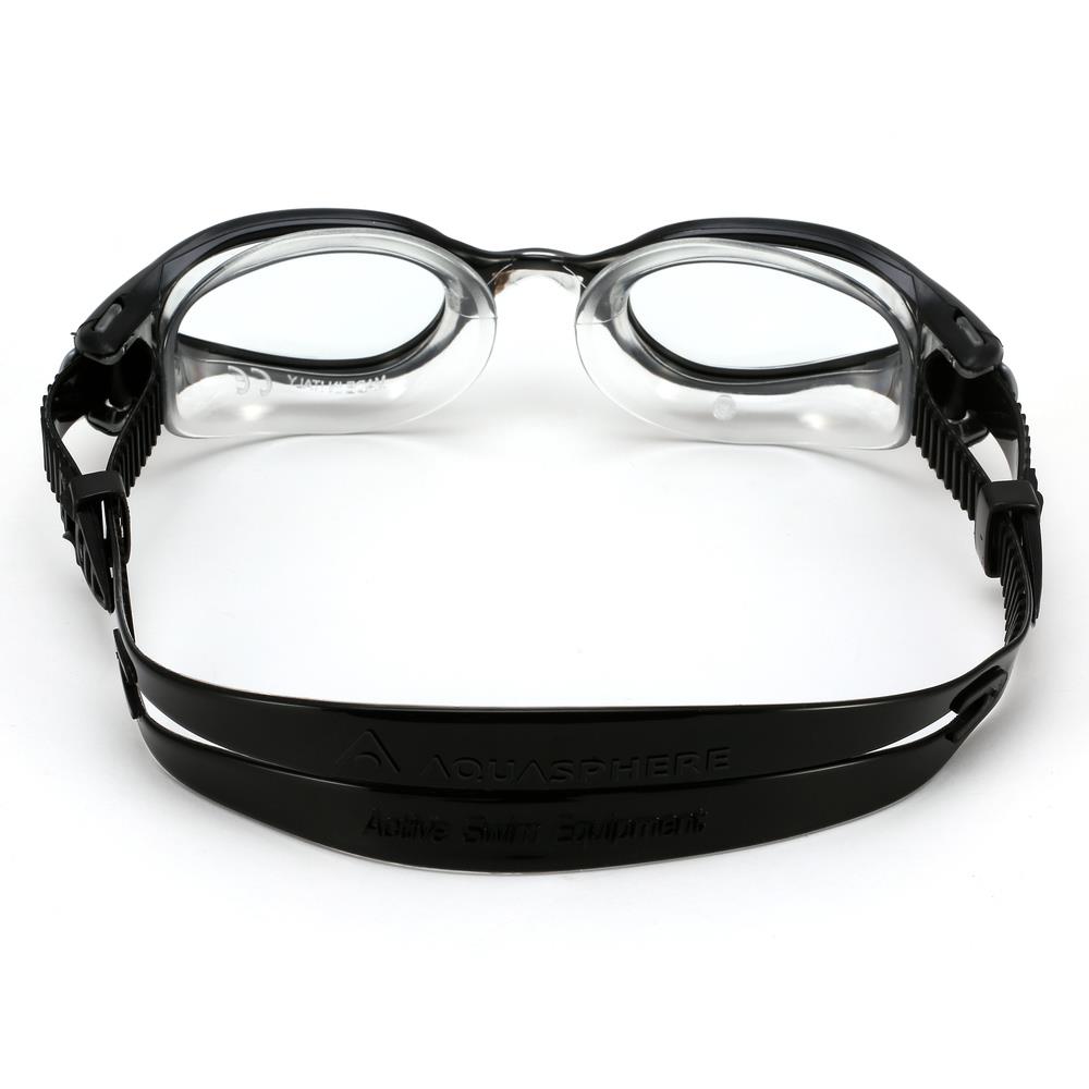 Aquasphere Kaiman Exo Clear Lens Goggles - Black