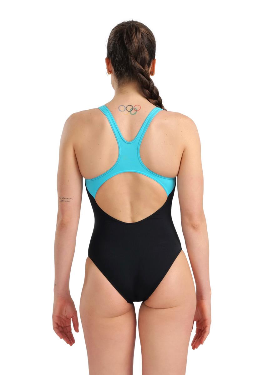 Arena Swim Pro Graphic Swimsuit - Black/Martinica