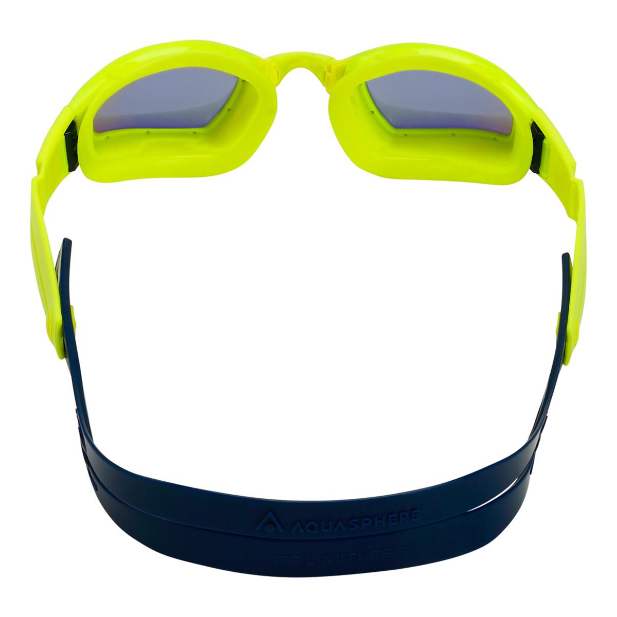 Aqua Sphere Ninja Yellow Titanium zrcalna očala - Strela val
