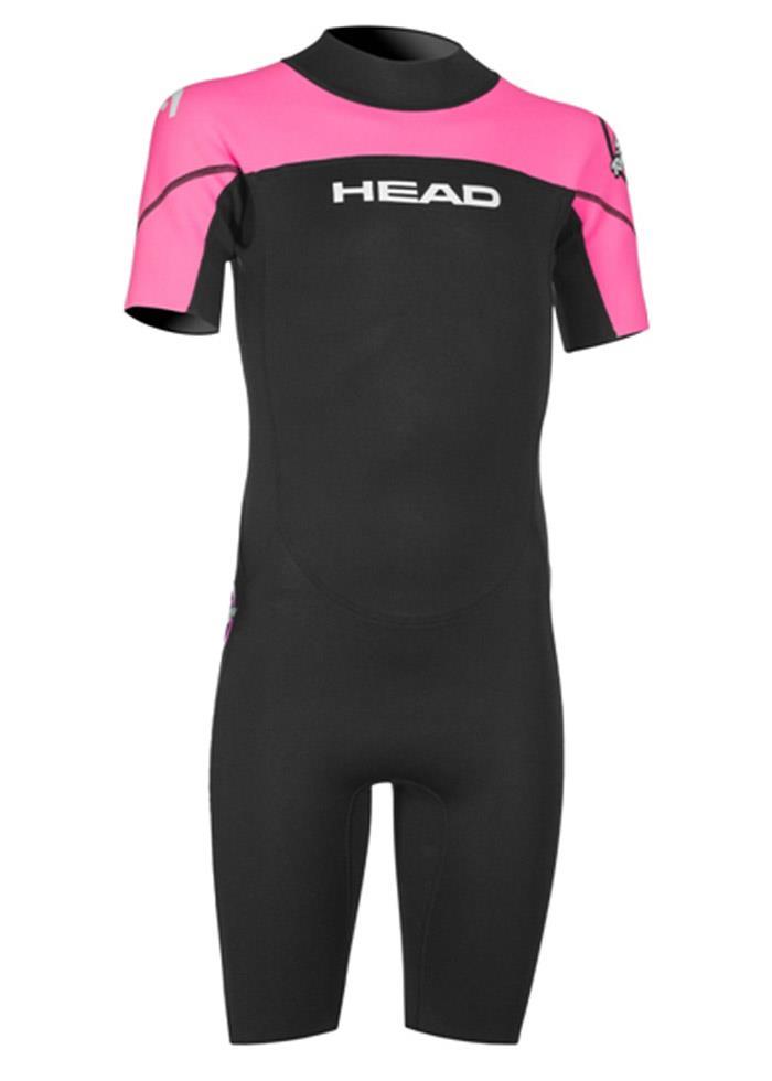 Head Junior Sea Ranger Wetsuit - Black / Pink