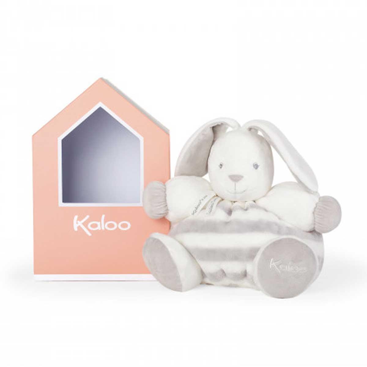Kaloo Bebe Pastel Patapouf Rabbit Grey and Cream Large