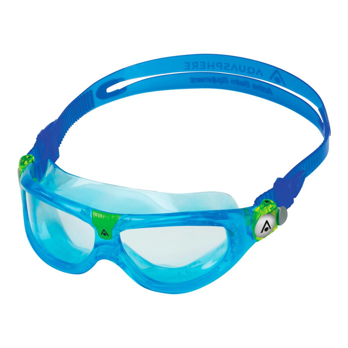 Aquasphere Seal Kid 2 Clear Lens Goggles - Turquoise/ Blue