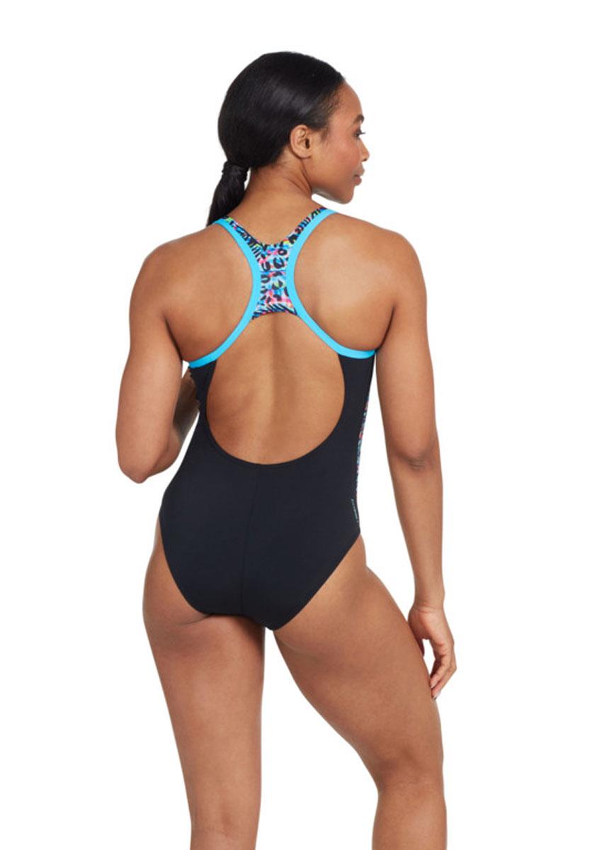 Zoggs Atomback Swimsuit - Namibia Print