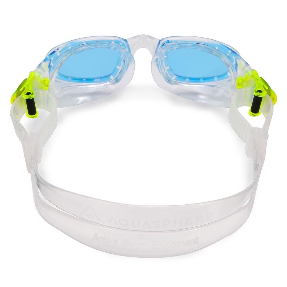 Aqua Sphere Moby Kid Blue Tinted Lens Goggles - Clear/Blue