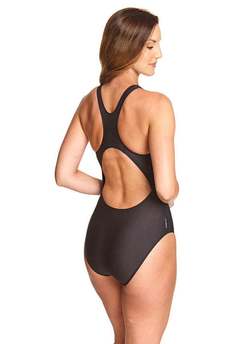 Zoggs Women's Swish Actionback Swimsuit - Black/ Multi