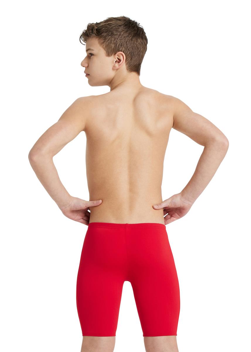 Arena Boy's Team Solid Jammer - Red/White