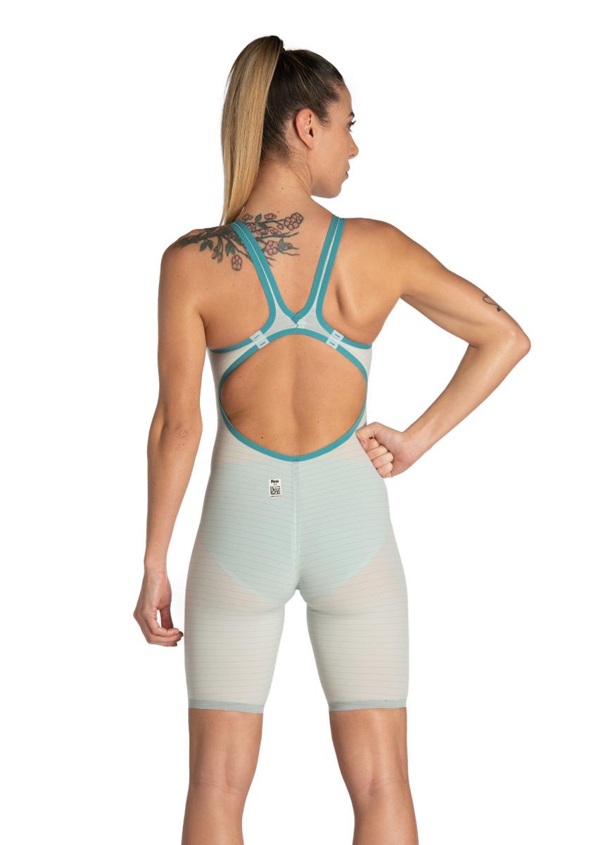 Arena Limited Edition Carbon Air² Openback Kneesuit - Soothing Sea