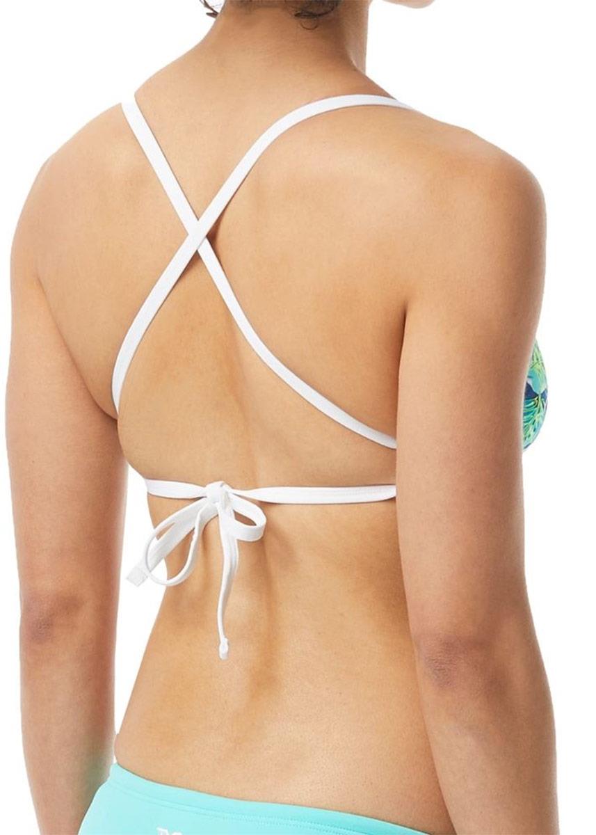 TYR ženske Malibu Crosscut Tieback Bikini Top