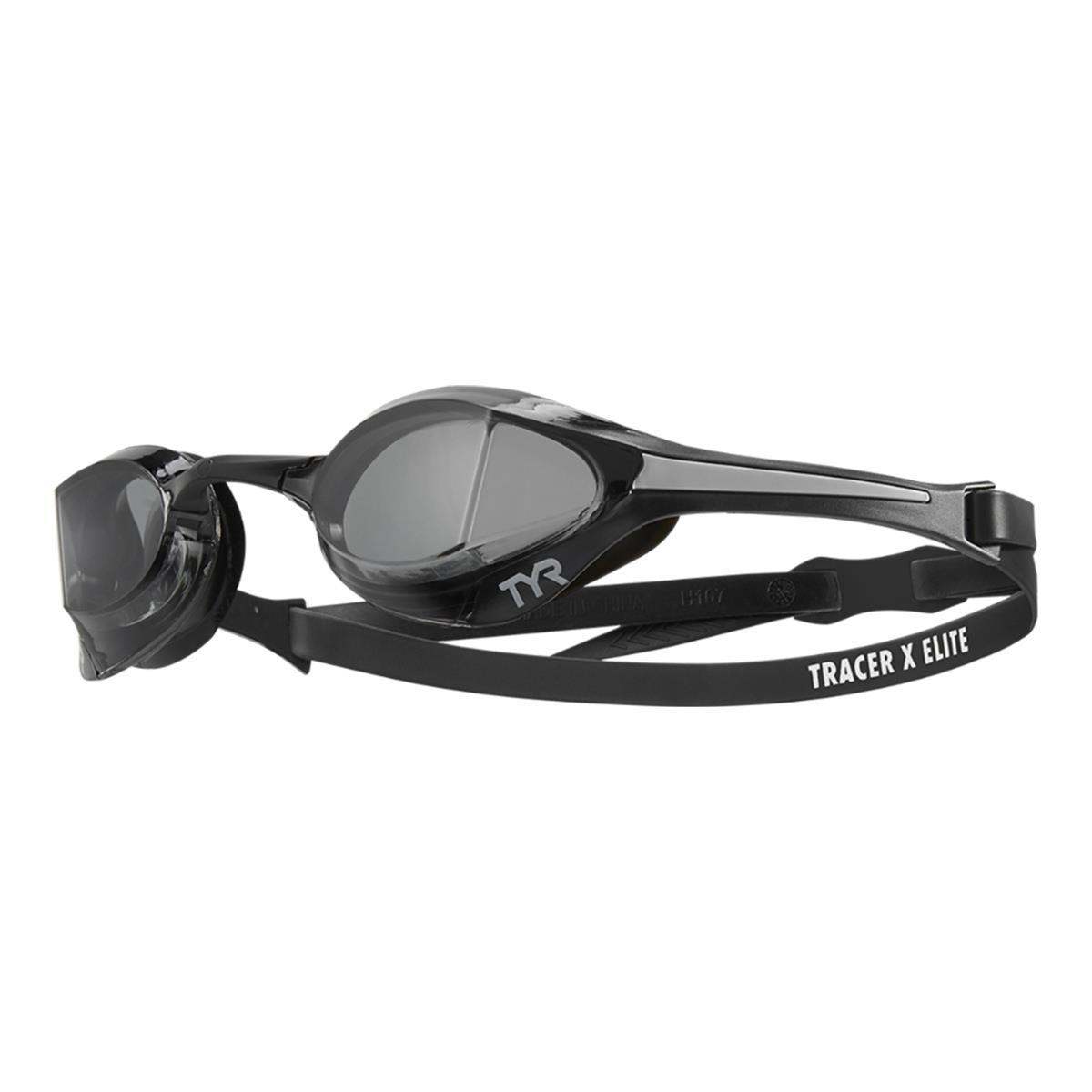 TYR Tracer X Elite Goggles - Smoke / Black / Grey