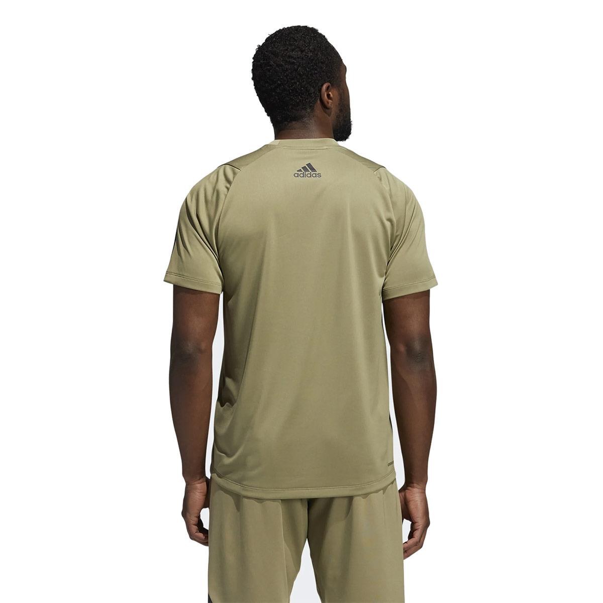 Adidas - T-shirt Freelift pour homme - Vert