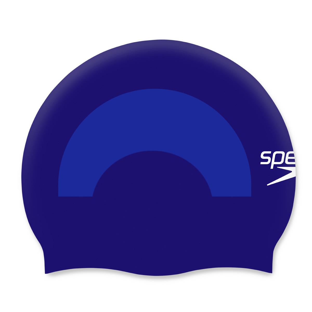 Speedo Aqua V Racing Cap - Violet/ Blanc