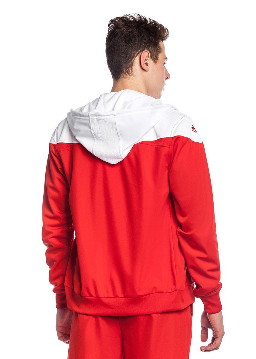 Mad Wave Pro Track Jacket - White / Red