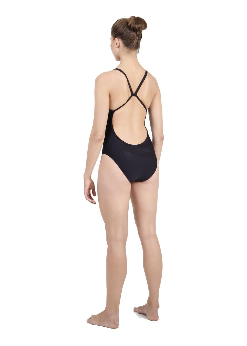 Aquasphere Essentials Wide Back Swimsuit - Black