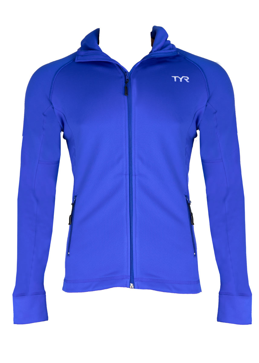 TYR Men's Alliance Victory Warm Up Jacket -  Royal