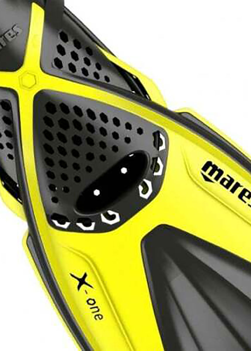 Mares X-One Junior Snorkelling Fins - Yellow