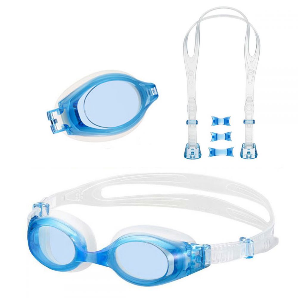 View Swipe Prescription Goggles with Corrective Plus Lens - Blue