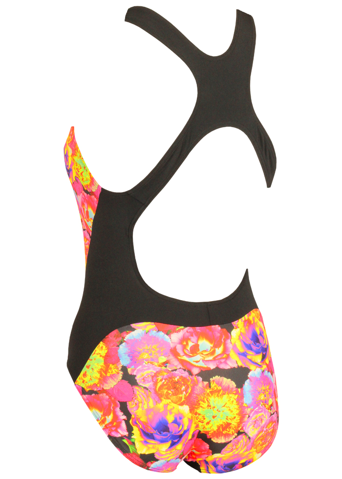 Maru Womens Heatmap Floral Swimsuit