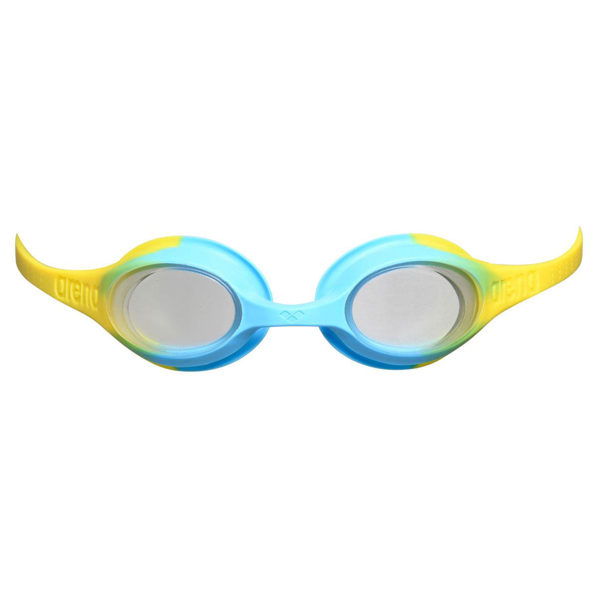 Arena Kids Spider Goggles - Clear/ Yellow/ Light Blue