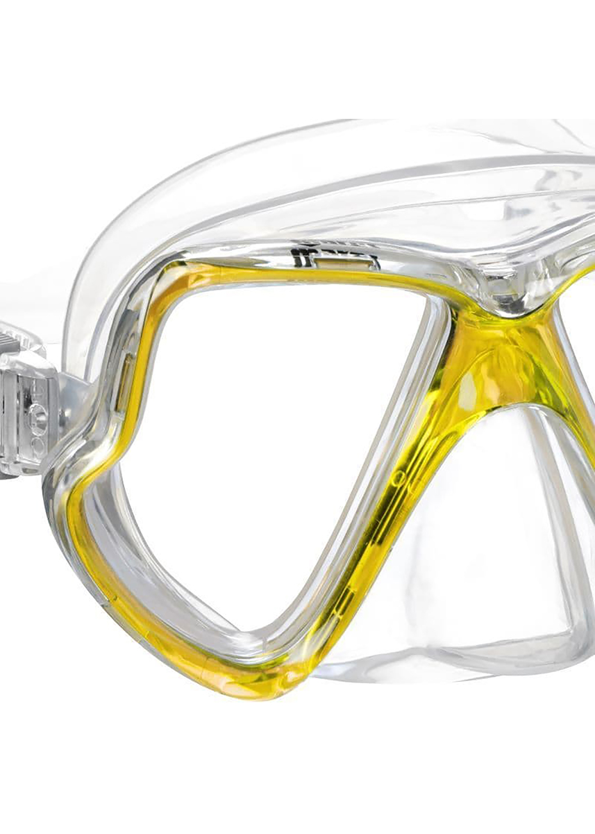 Mares Pirate Junior Snorkelling Mask - Yellow