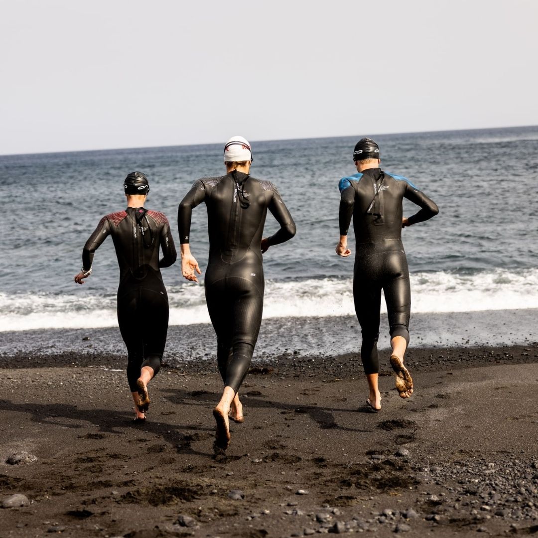 Orca's Apex and Athlex Wetsuits