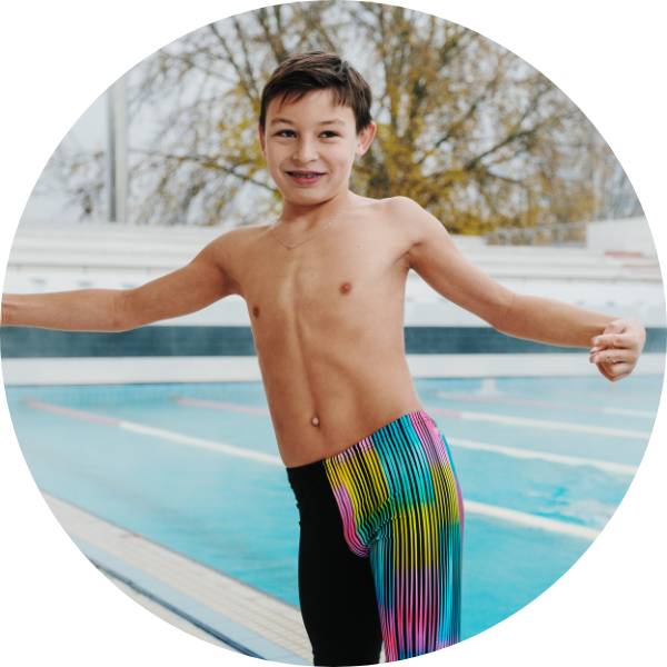 training boys swimwear